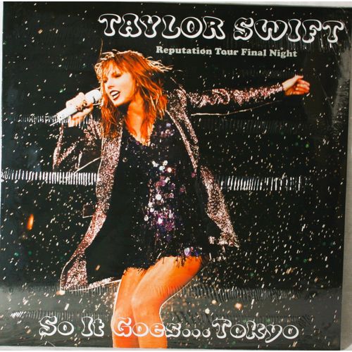 Taylor Swift So It Goes...Tokyo (Reputation Tour Final Night) Lp Transparent Red-Pink Vinyl / Vinyle Rouge-Rose Transparent