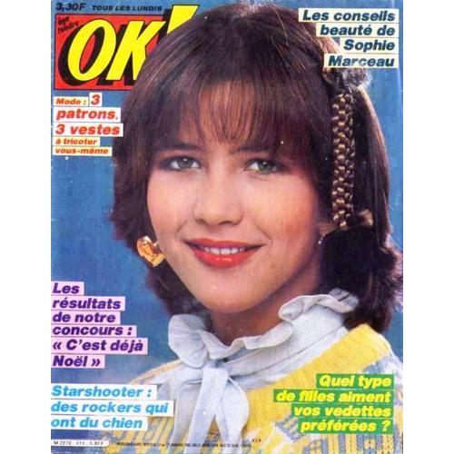 Ok Age Tendre 313 1982 Sophie Marceau/Starshooter/Sparxs/Travolta/Huster/Shake/Francois Valery/Jeane Manson/De Angelis/Magdane Stone/Yoko Ono