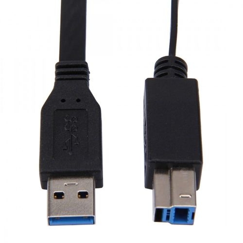 Câble USB 3.0 AM vers BM, longueur: 1.8m (Noir)