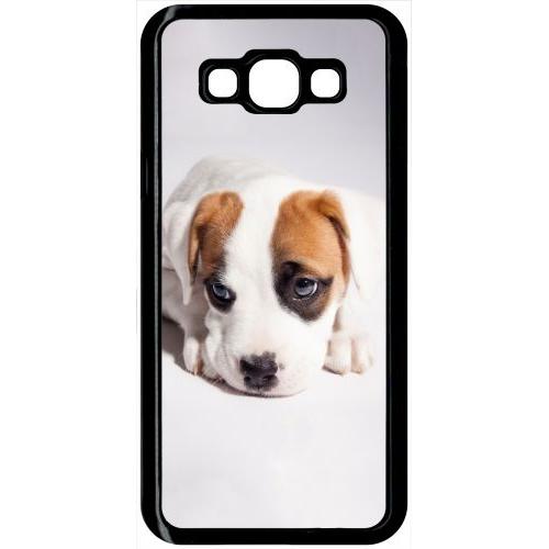 Coque Galaxy A8 - Chiot - Noir