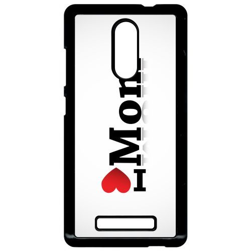 Coque Xiaomi Redmi Note 3 - I Love You Mom - Noir