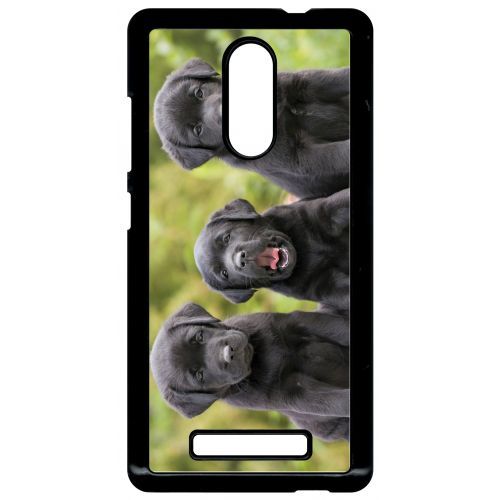 Coque Xiaomi Redmi Note 3 - Chiots Labrador Retriver Noir - Noir