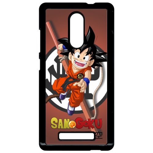 Coque Xiaomi Redmi Note 3 - Dragon Ball Kid San Goku - Noir