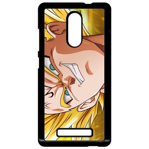 Coque Xiaomi Redmi Note 3 - Dbz Majin Vegeta Super Sayen - Noir