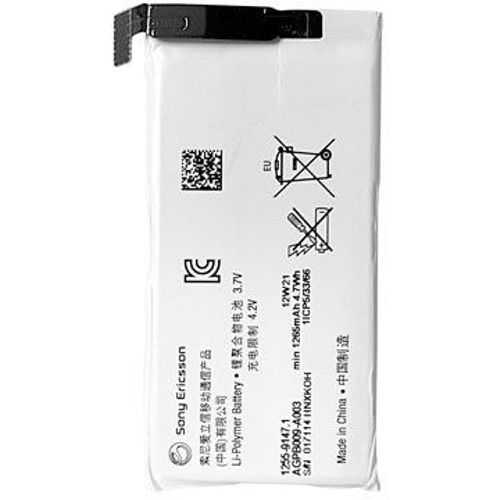 Agpb009-A003 Batterie Origine Sony Ericsson Xperia Go
