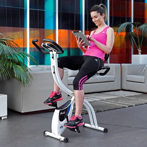 Vélo D'appartement Pliable Axel Fi022. Roue D'inertie De 8 Kg. Écran Lcd