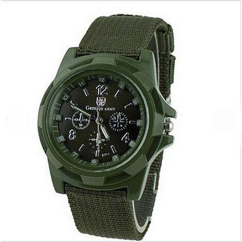 Montre Type Militaire Vert