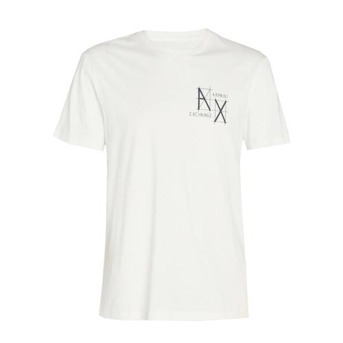 Tee Shirt Manches Courtes Armani Exchange T-Shirts Blanc