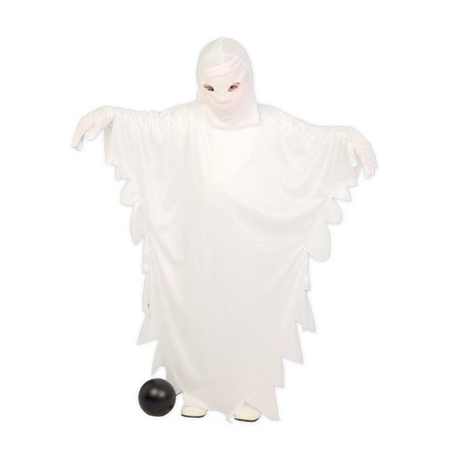 Déguisement De Fantôme Blanc Pour Enfant (Taille 7-9a)