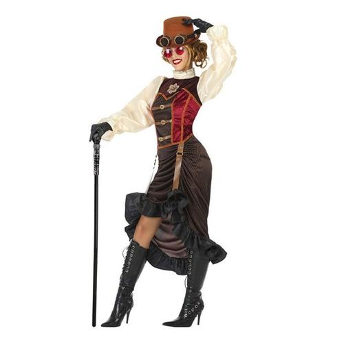 Déguisement Marron Steampunk Pour Femme (Taille S)