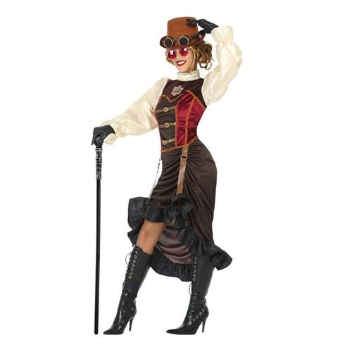 D?Guisement Marron Steampunk Pour Femme (Taille Xl)