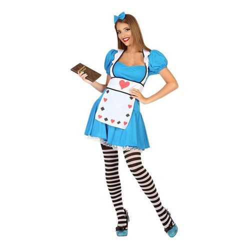 Déguisement De Alice Avec Coeurs Pour Femme (Taille Xl)