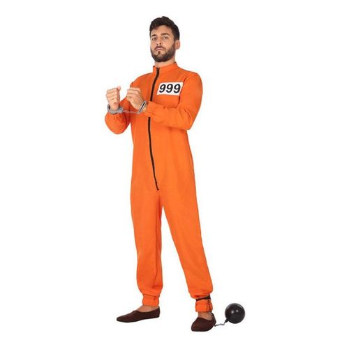D?Guisement De Prisonnier Orange Pour Homme (Taille Xl)