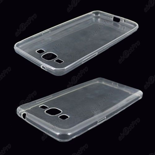 Ebeststar ® Housse Coque Protection Silicone Gel Ultra Fine  ,5mm Etui Souple Pour Samsung Galaxy Grand Value Edition Sm-G531f, Grand Prime Sm-G530fz G530f, Couleur Transparent + Stylet + Film Protection D'écran