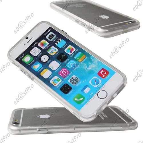 Ebeststar ® Bumper Contour De Protection Etui Housse Coque Pour Apple Iphone 6s Plus Écran 5,5", Couleur Transparent + 1 Film Protection D'écran + Lingette
