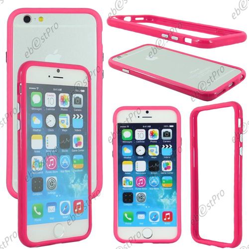 Ebeststar ® Housse Etui Coque Bumper De Protection Pour Apple Iphone 6s Plus Écran 5,5", Couleur Rose + Film Verre Trempé
