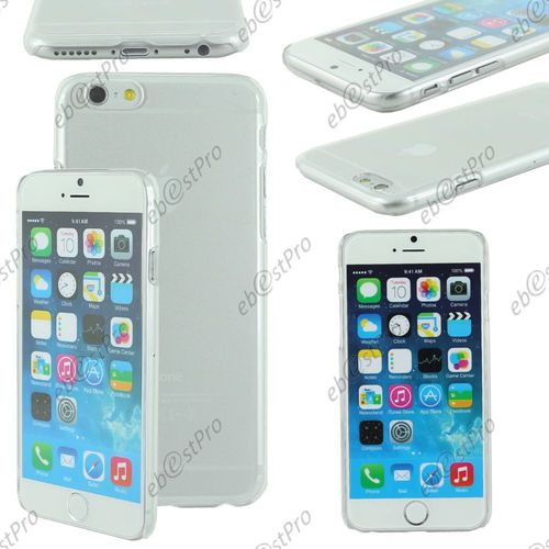 Ebeststar ® Coque Rigide Ultra Fine Etui Housse Crystale Polycarbonate Pour Apple Iphone 6s Plus Écran 5,5", Couleur Transparent + 1 Film Protection D'écran + Lingette