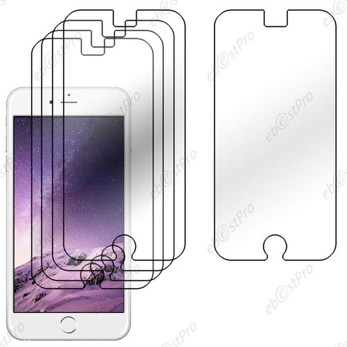 Ebeststar ® Lot X5 Protection Film D'écran Anti Rayures Anti Traces Pour Apple Iphone 6s Plus Écran 5,5" + Lingette De Nettoyage / Accessoires Pour La Pose