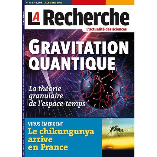 La Recherche 458 Gravitation Quantique