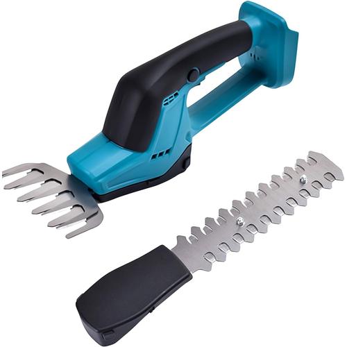 Taille-Haies électrique Sculpte-Haies et Taille-Herbes Anti-arrachement du câble 13cm/22cm Lames d'arbustes Compatible avec Makita 18V