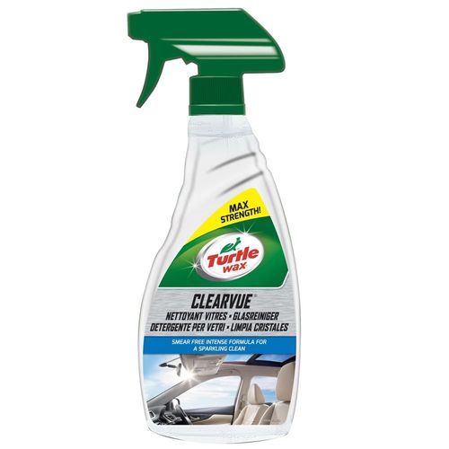 Turtle Wax Clearvue Verre De Voiture Vitre Nettoyant Spray Smear Free 500 Ml