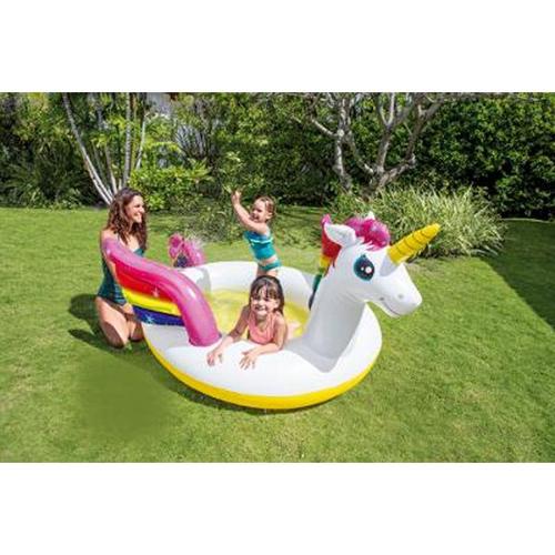 Piscine Enfant Fontaine "Licorne" 272cm Multicolore