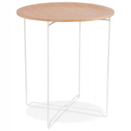 Table D'appoint Design "Kwiko" 46cm Naturel