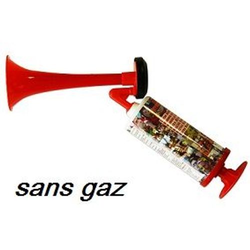Klaxon Corne Brume Avec Pompe Air Sans Gaz Stade Foot