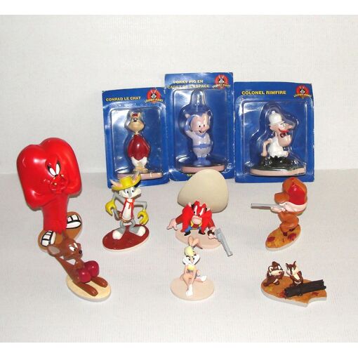 Figurine Looney Tunes Hector - Édition Atlas 2003, 11-14cm, Occasion (emballé D'origine)