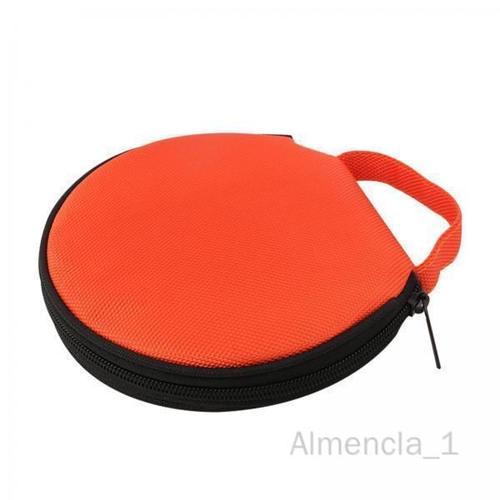 6 Mallette De Rangement Pour Cd/Dvd 20 Cd Support De Disque Dvd Orange