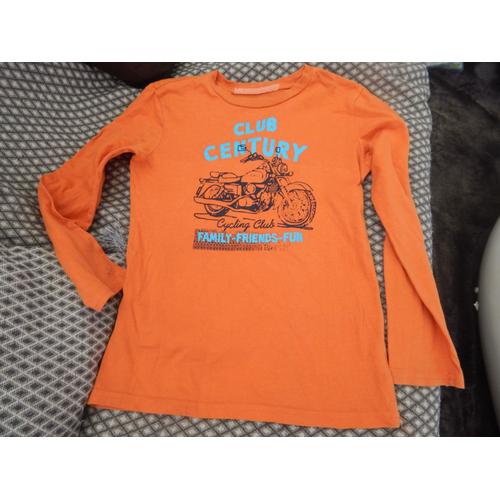 T-Shirt Autre Ton Coton 5 Ans Orange