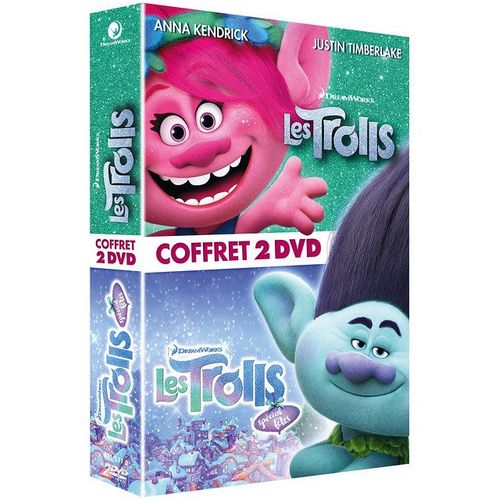 Coffret : Les Trolls + Les Trolls Spécial Fêtes - Pack