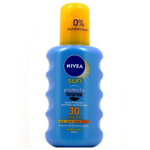 Creme Solaire Nivea Protect&bronze Indice 30 