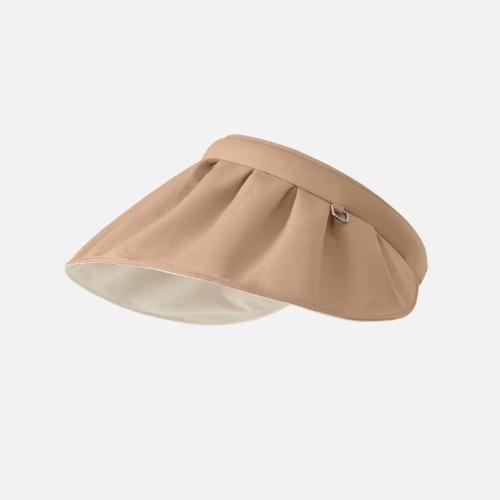 Chapeau Haut Vide Protection Solaire D'été Nouveau Chapeau De Coquillage - Kaki