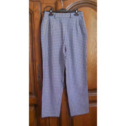 Pantalon Vichy Cyrillus - Taille 34/36