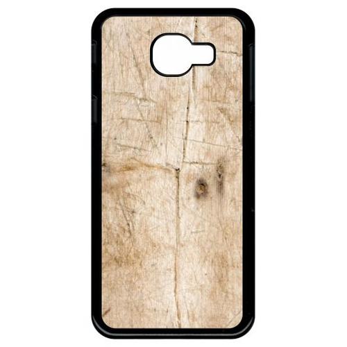 Coque Pour Galaxy A8 (2016) - Bois - Noir