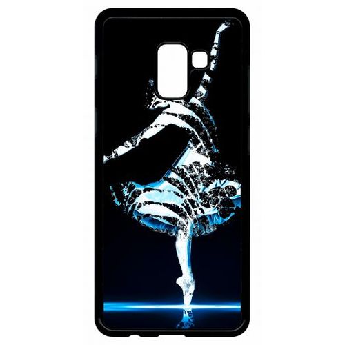 Coque Pour Galaxy A8+ (2018) - Danseuse Etoile - Noir