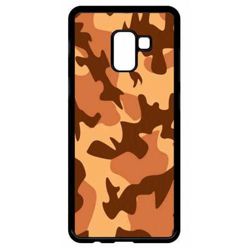 Coque Pour Galaxy A8+ (2018) - Camouflage - Noir