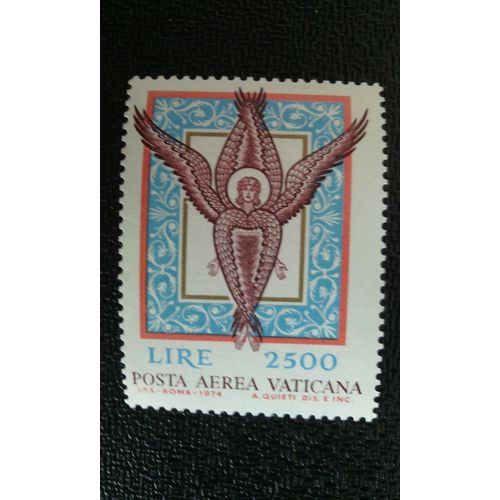 Timbre Vatican Yt Pa 59 Ange 1974