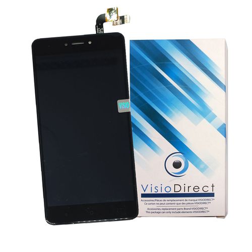 Ecran Pour Xiaomi Redmi Note 4x Noir 5.5" Vitre Tactile + Lcd
