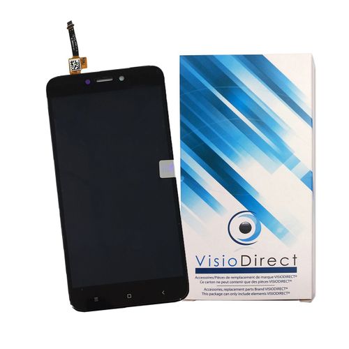 Ecran Pour Xiaomi Redmi 4x Noir 5" Vitre Tactile + Lcd