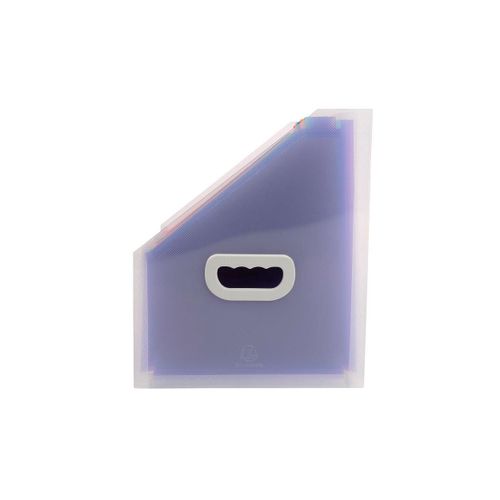Exacompta Trieur Porte-Revues À 12 Compartiments Polypro Crystal