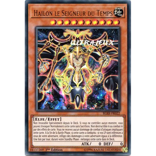Yu-Gi-Oh! - Blrr-Fr022 - Hailon, , Le Seigneur Du Temps - Ultra Rare