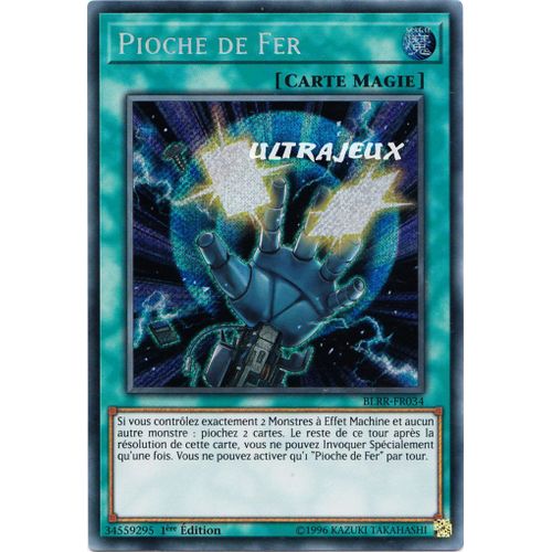 Yu-Gi-Oh! - Blrr-Fr034 - Pioche De Fer - Secret Rare