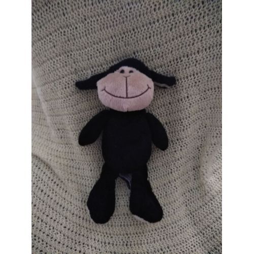 Doudou Peluche Mouton Noir Kinder Ferrero