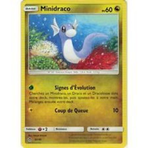 Pokemon - Minidraco 32/40 - Vf - Carte Promo Mcdonald's