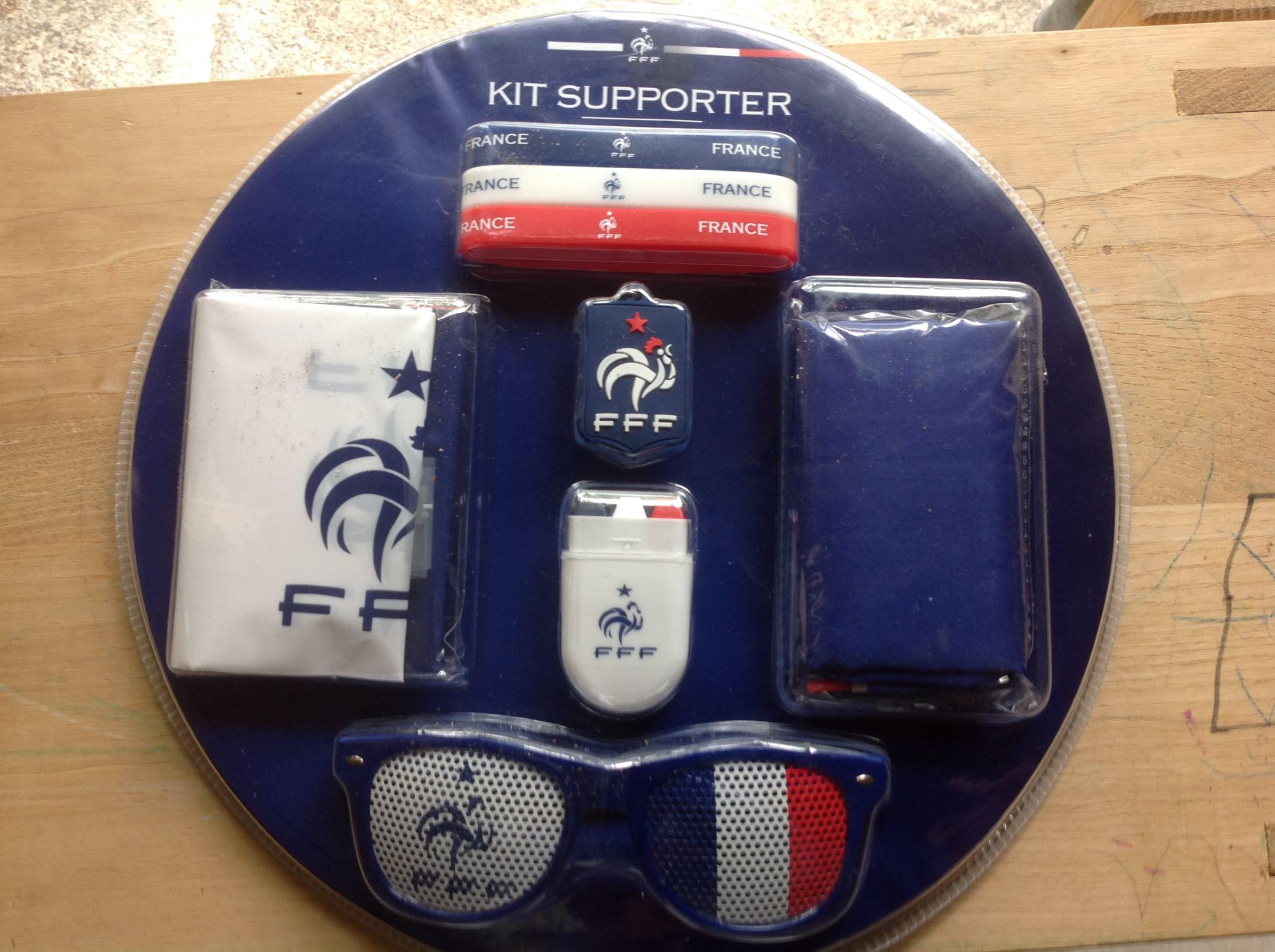 Kit supporter France FFF™ : Deguise-toi, achat de