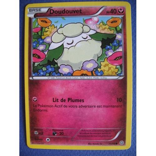 Carte Pokemon - Doudouvet - 55/98 - Xy - Origines Antiques - 2015 - Scb