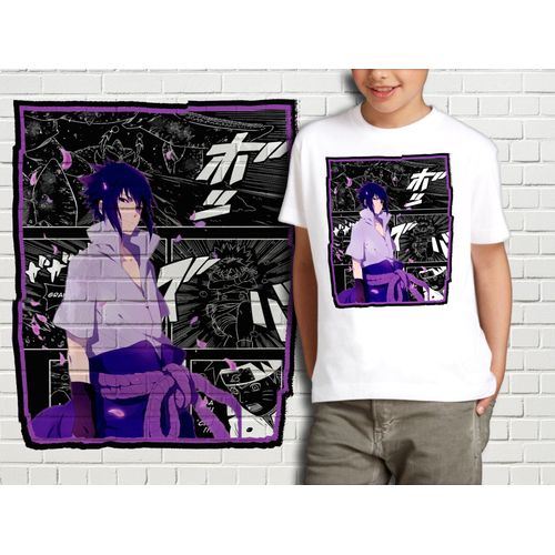 T-Shirt Blanc Enfant Collection Manga Naruto 315