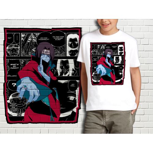 T-Shirt Blanc Enfant Collection Manga Naruto 318
